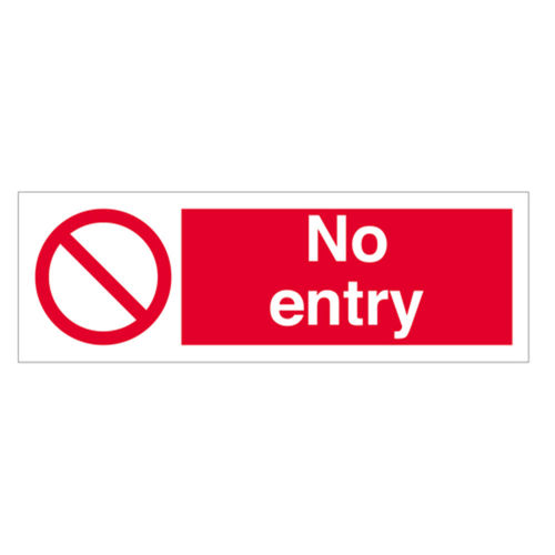 No Entry Sign (10058V)